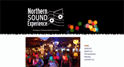 Desktop Screenshot of northernsoundexperience.com